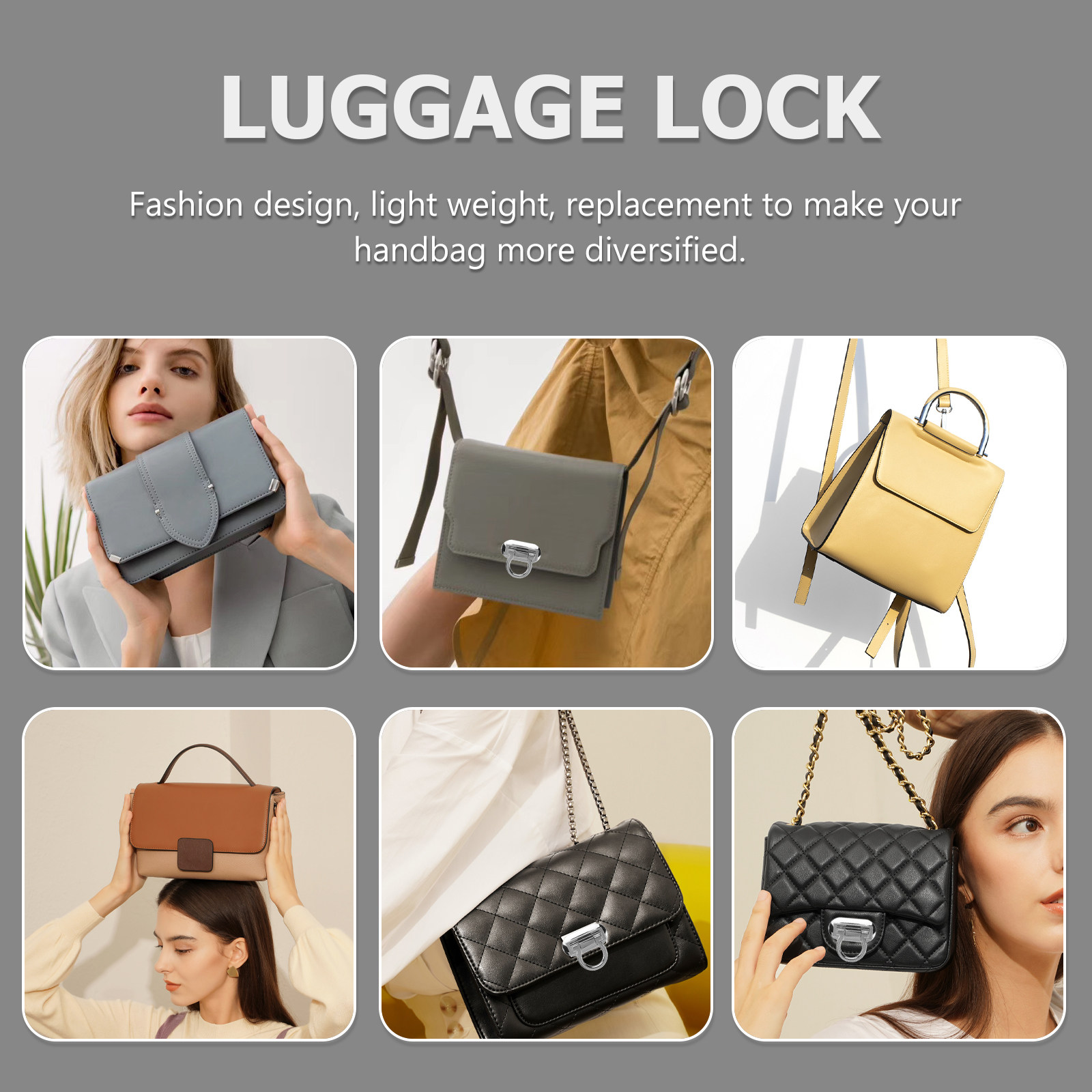 Travel Accessories Ideas - 4Pcs Premium Die Cast Alloy Locks