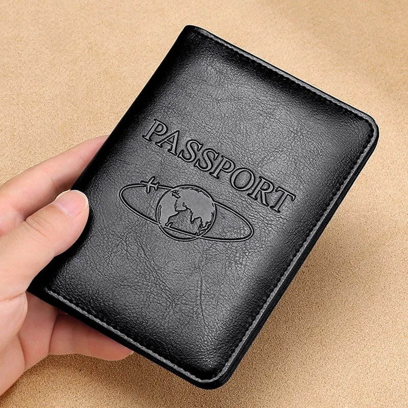 Unisex Genuine Leather Passpor - Travel Accessories Wallet recension och pris