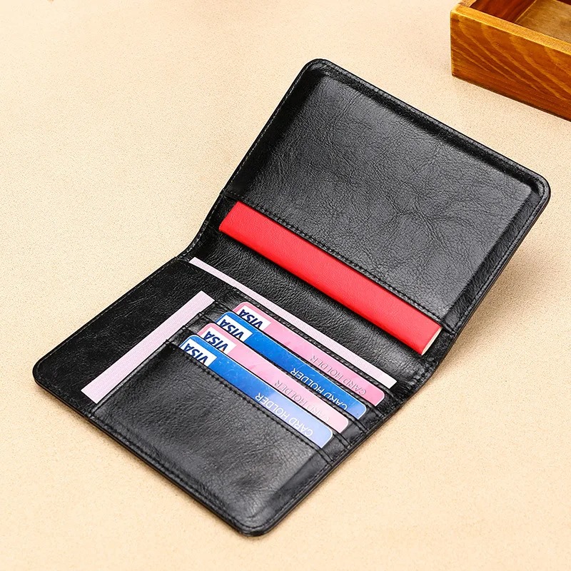 Unisex Genuine Leather Passpor - Travel Accessories Wallet recension och pris