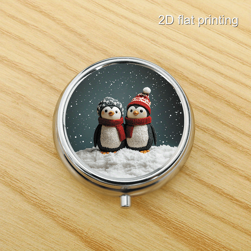 Winter Penguin 7-Pattern Round - Travel Accessories As Gifts recension och pris