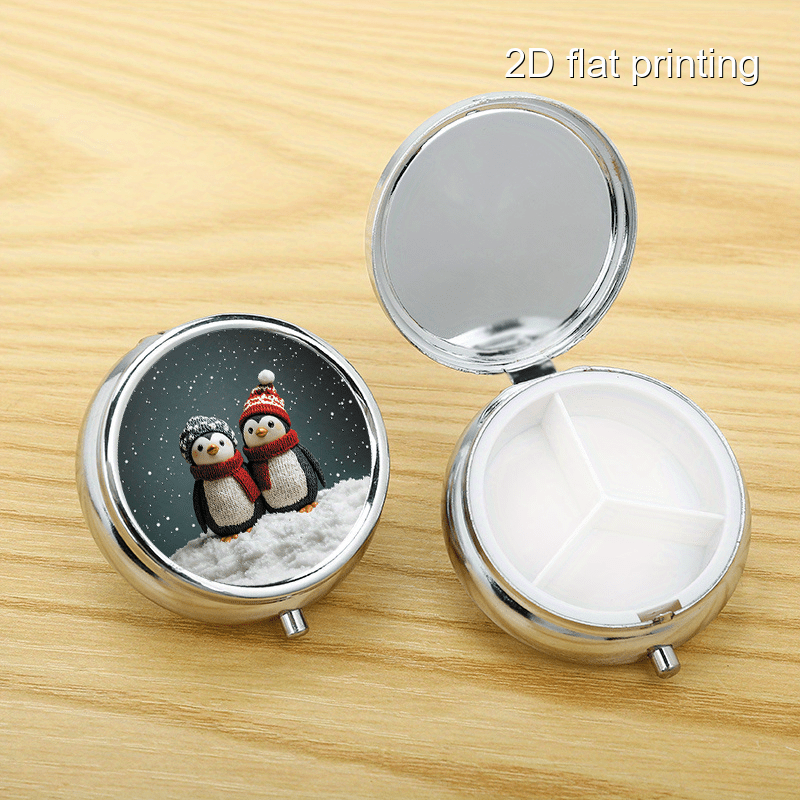 Winter Penguin 7-Pattern Round - Travel Accessories As Gifts recension och pris