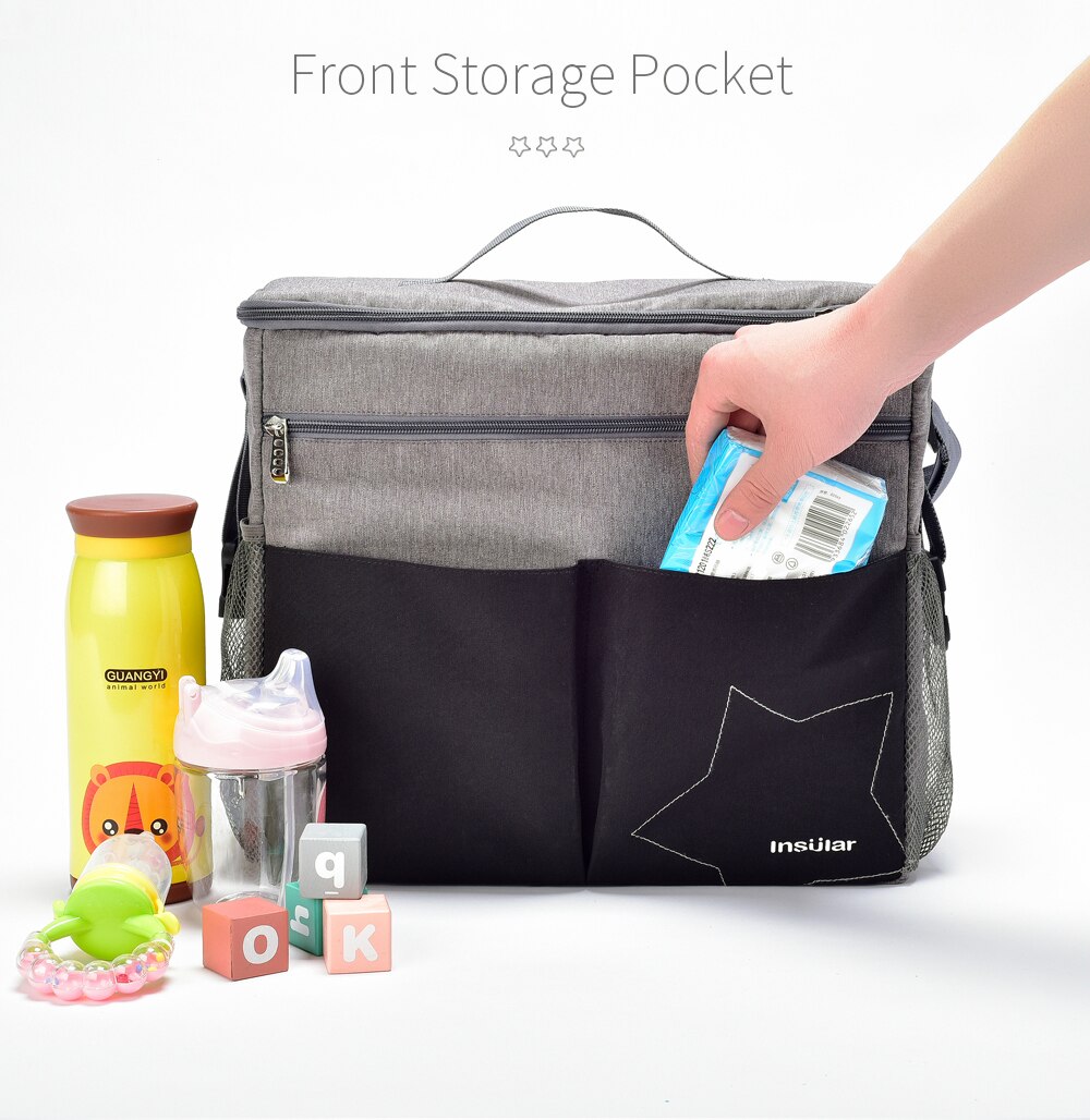 Insular Large Capacity Baby Di - Travel Accessories Baby recension och pris