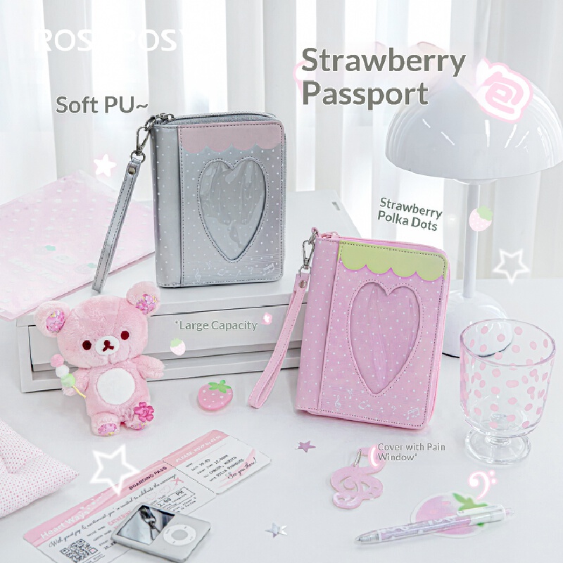 RosyPosy Passport Wallet Straw - Travel Accessories Wallet recension och pris
