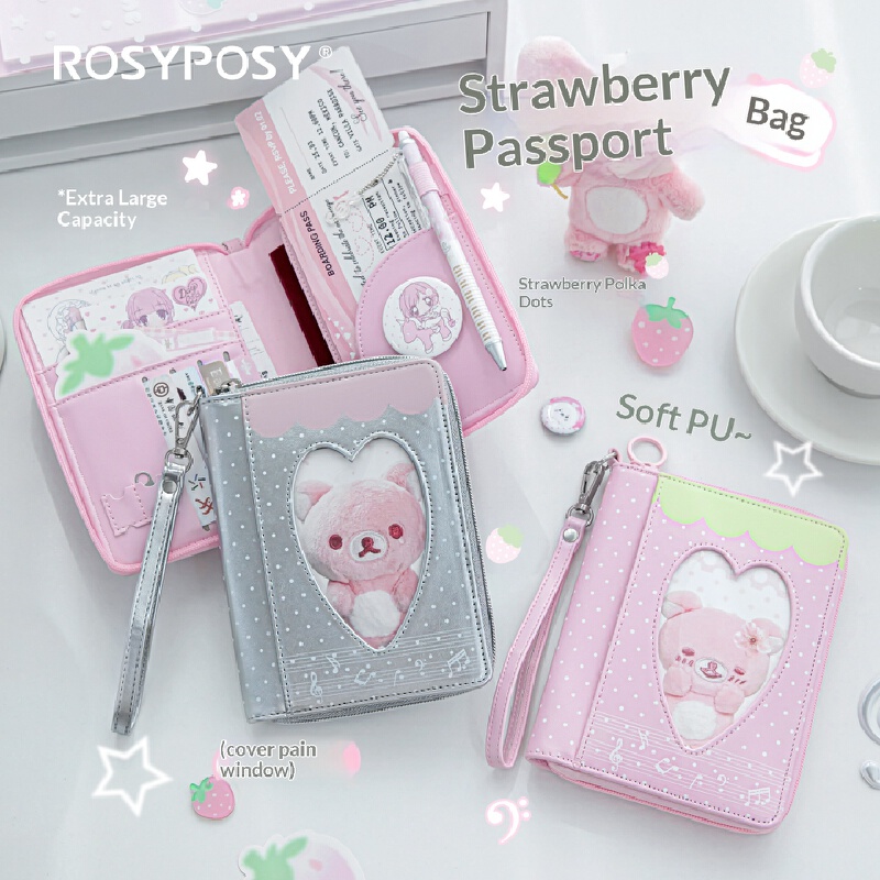 RosyPosy Passport Wallet Straw - Travel Accessories Wallet recension och pris