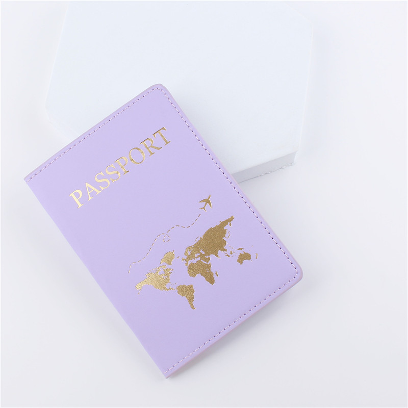 1PCS PU Leather Map Passport C - Travel Accessories Wallet recension och pris