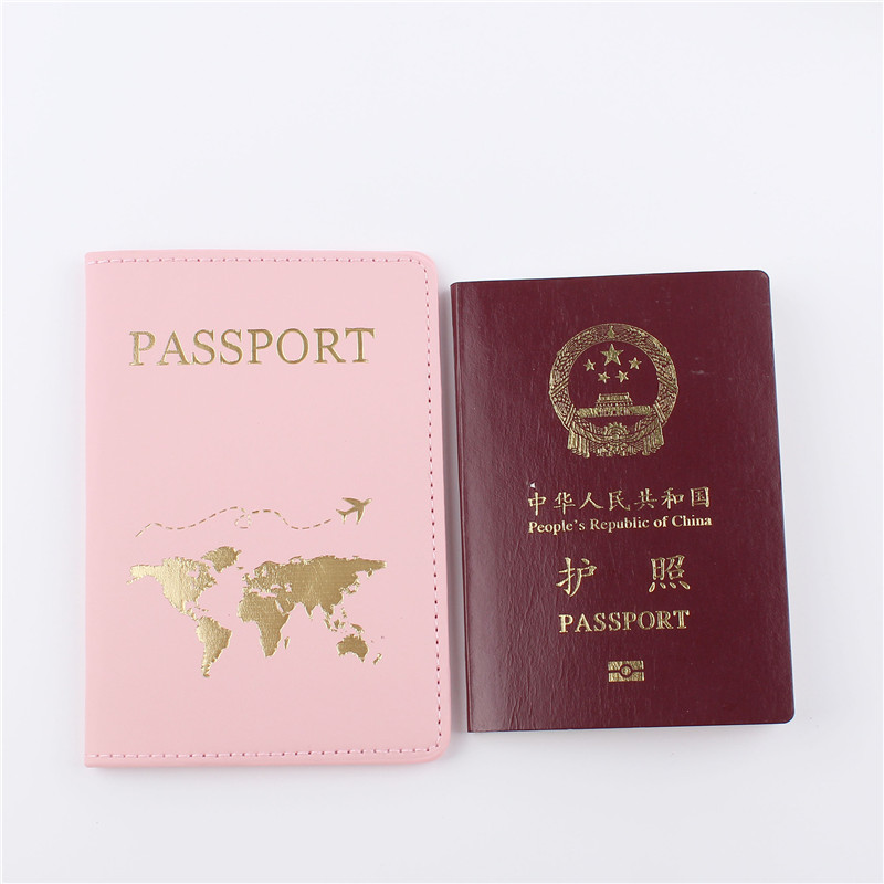 1PCS PU Leather Map Passport C - Travel Accessories Wallet recension och pris