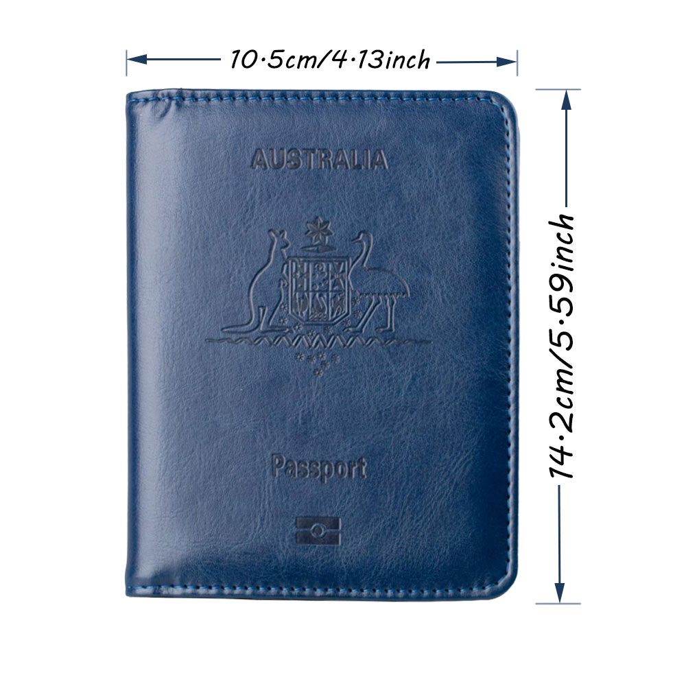 Customized Name Australia RFID - Travel Accessories Wallet recension och pris