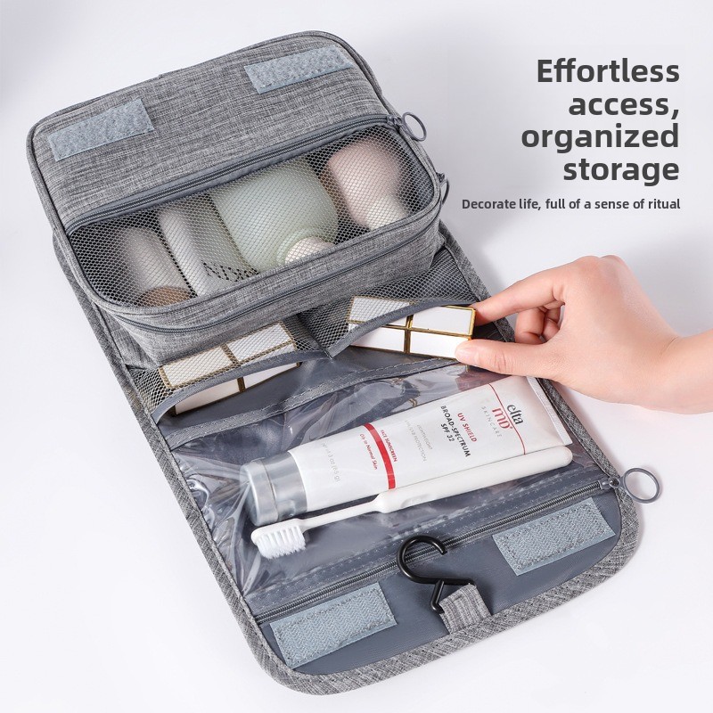 Large Capacity Hanging Toiletr - Travel Accessories Organizer Bag recension och pris