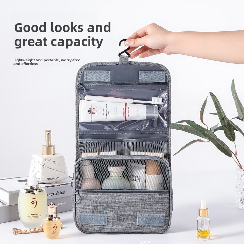 Large Capacity Hanging Toiletr - Travel Accessories Organizer Bag recension och pris