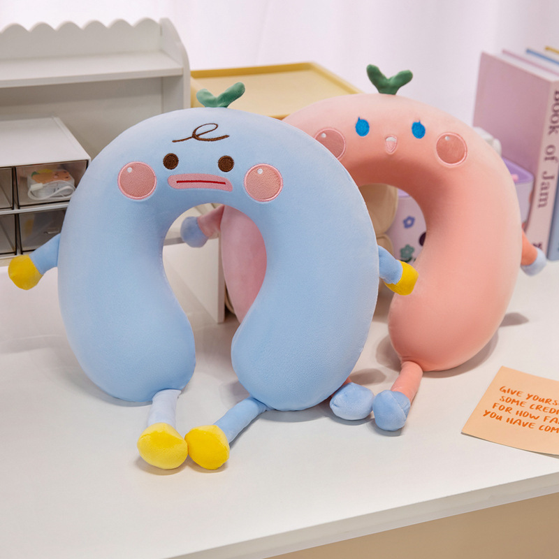 Cute Travel Pillow Kids & Adul - Travel Accessories Long Flight recension och pris