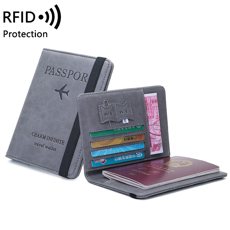 Unisex PU Leather Passport Hol - Travel Accessories Wallet recension och pris