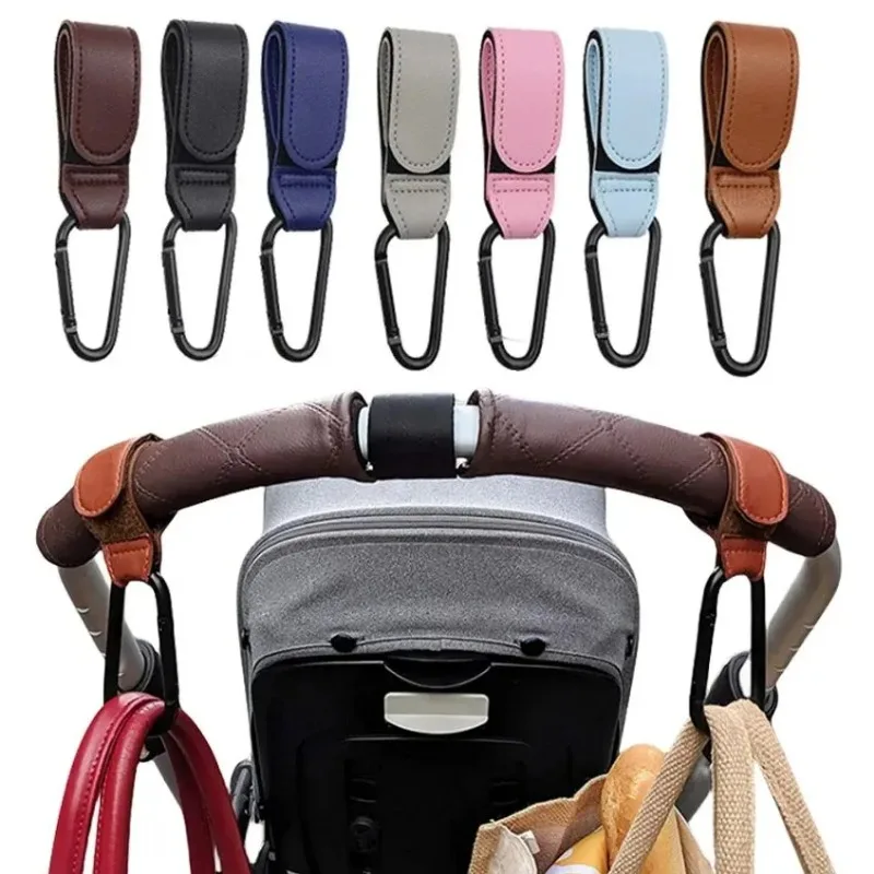 1/2/4Pcs Leather Cart Hooks Ba - Travel Accessories Baby recension och pris