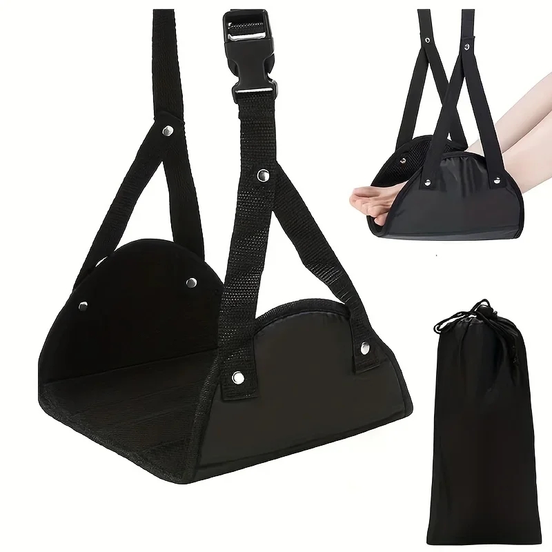 Airplane Footrest Hammock Adju - Travel Accessories Long Flight recension och pris