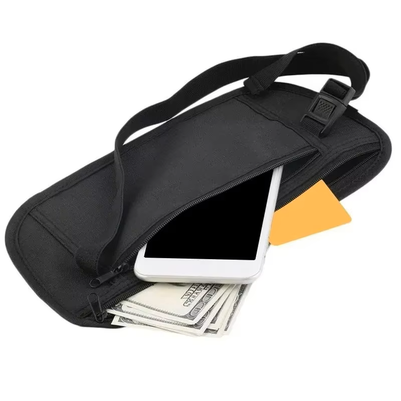 Invisible Travel Waist Bag Nyl - Travel Accessories Wallet recension och pris