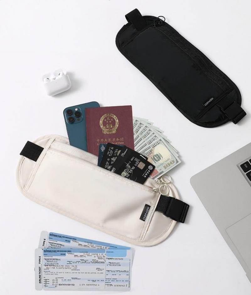 Invisible Travel Waist Bag Nyl - Travel Accessories Wallet recension och pris