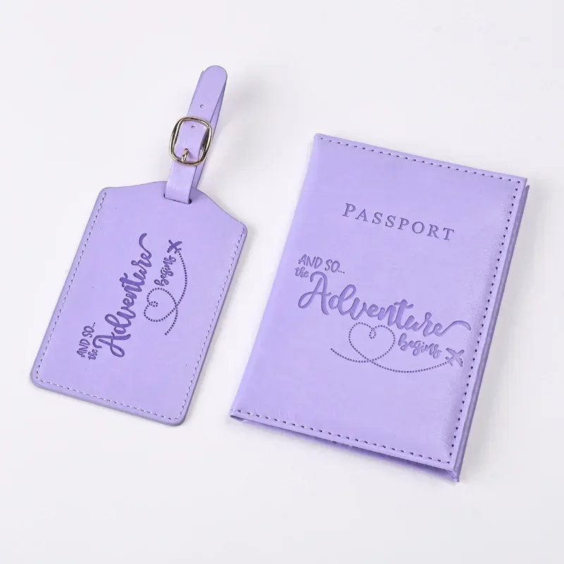 New Purple PU Leather Passport - Travel Accessories Wallet recension och pris