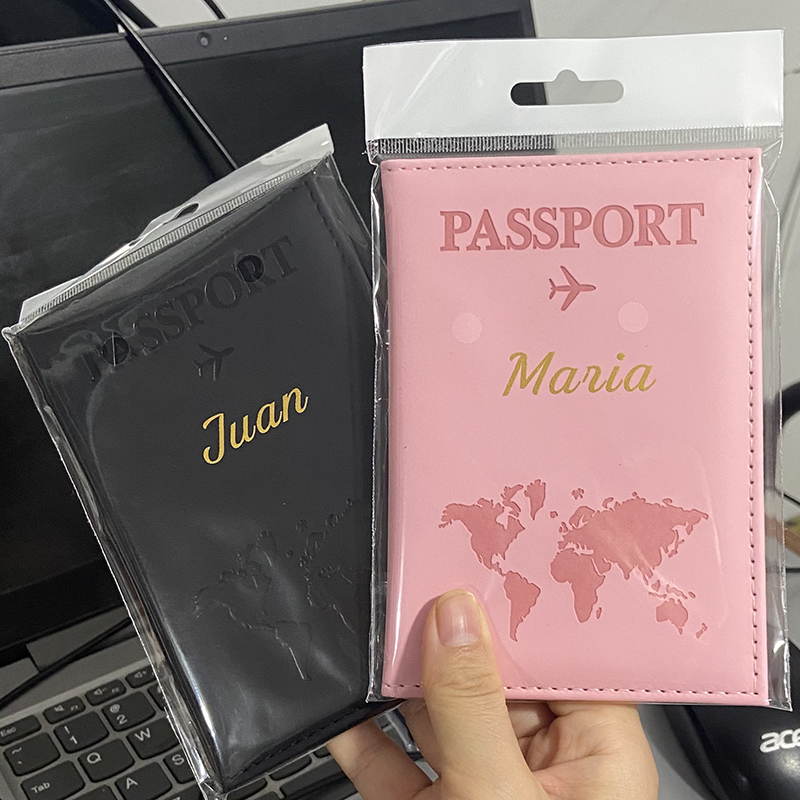 Custom Gold Color Name on Pass - Travel Accessories Wallet recension och pris