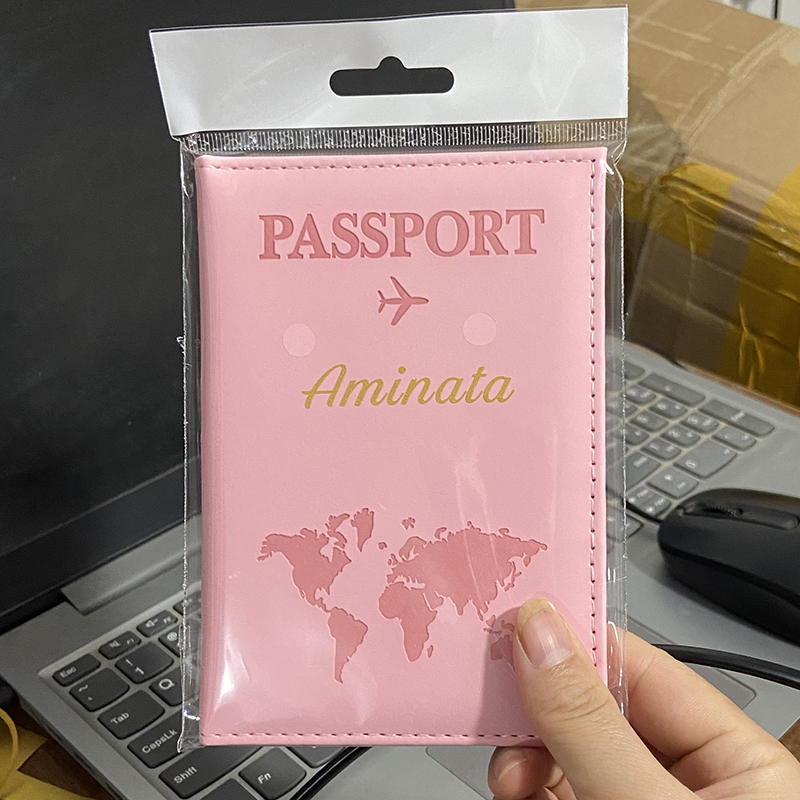 Custom Gold Color Name on Pass - Travel Accessories Wallet recension och pris