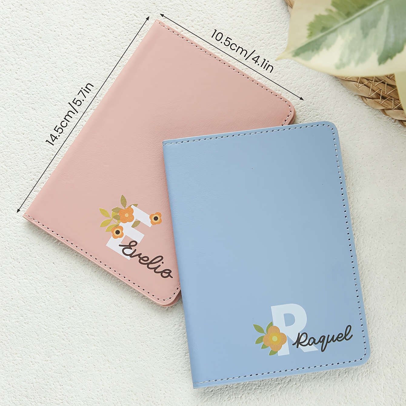 1pc Personalized Passport Cove - Travel Accessories As Gifts recension och pris
