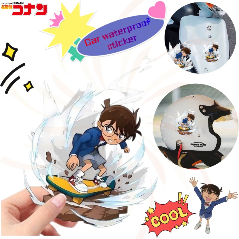 Detective Conan Cartoon Skateb - Luggage Cover Protector recension och pris