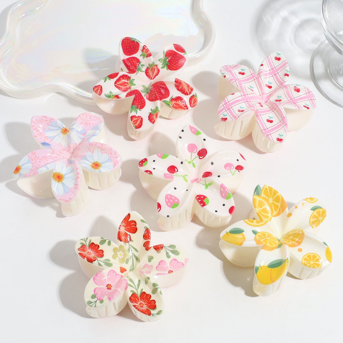 3pcs Cute Fashion Colorful Fru - Travel Accessories Aesthetic recension och pris