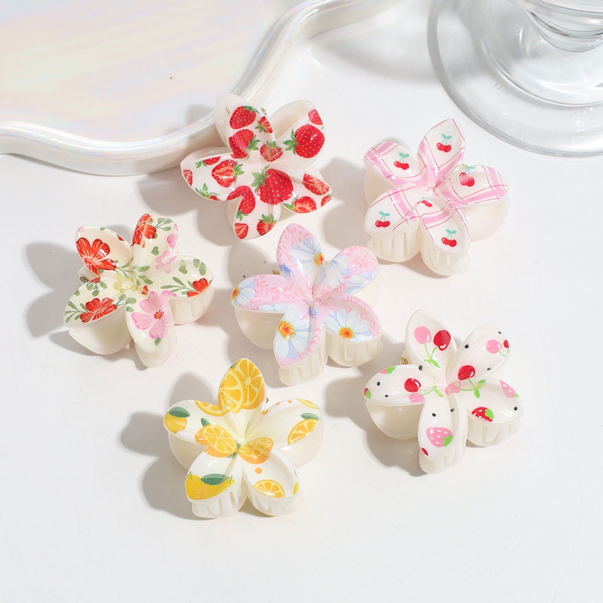 3pcs Cute Fashion Colorful Fru - Travel Accessories Aesthetic recension och pris