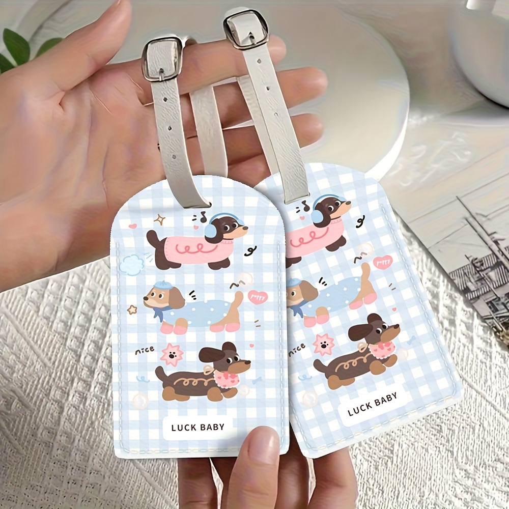 Luggage Tag Made of PU Materia - Travel Accessories As Gifts recension och pris