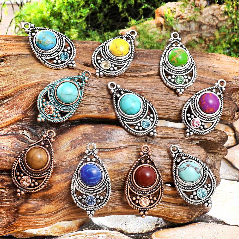 Ethnic Vintage Bohemian Stone  - Travel Accessories Jewelry recension och pris