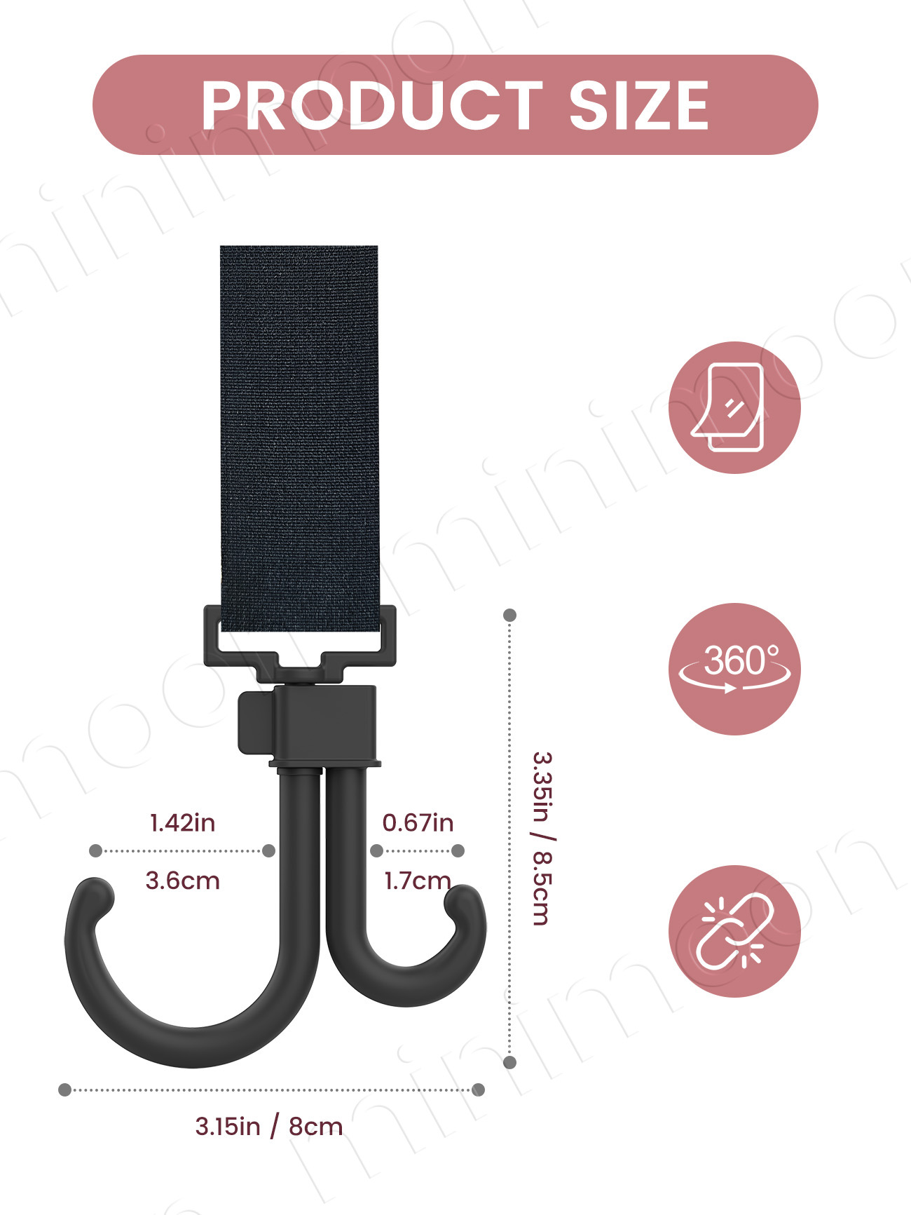 360° Rotatable Baby Stroller H - Travel Accessories Baby recension och pris