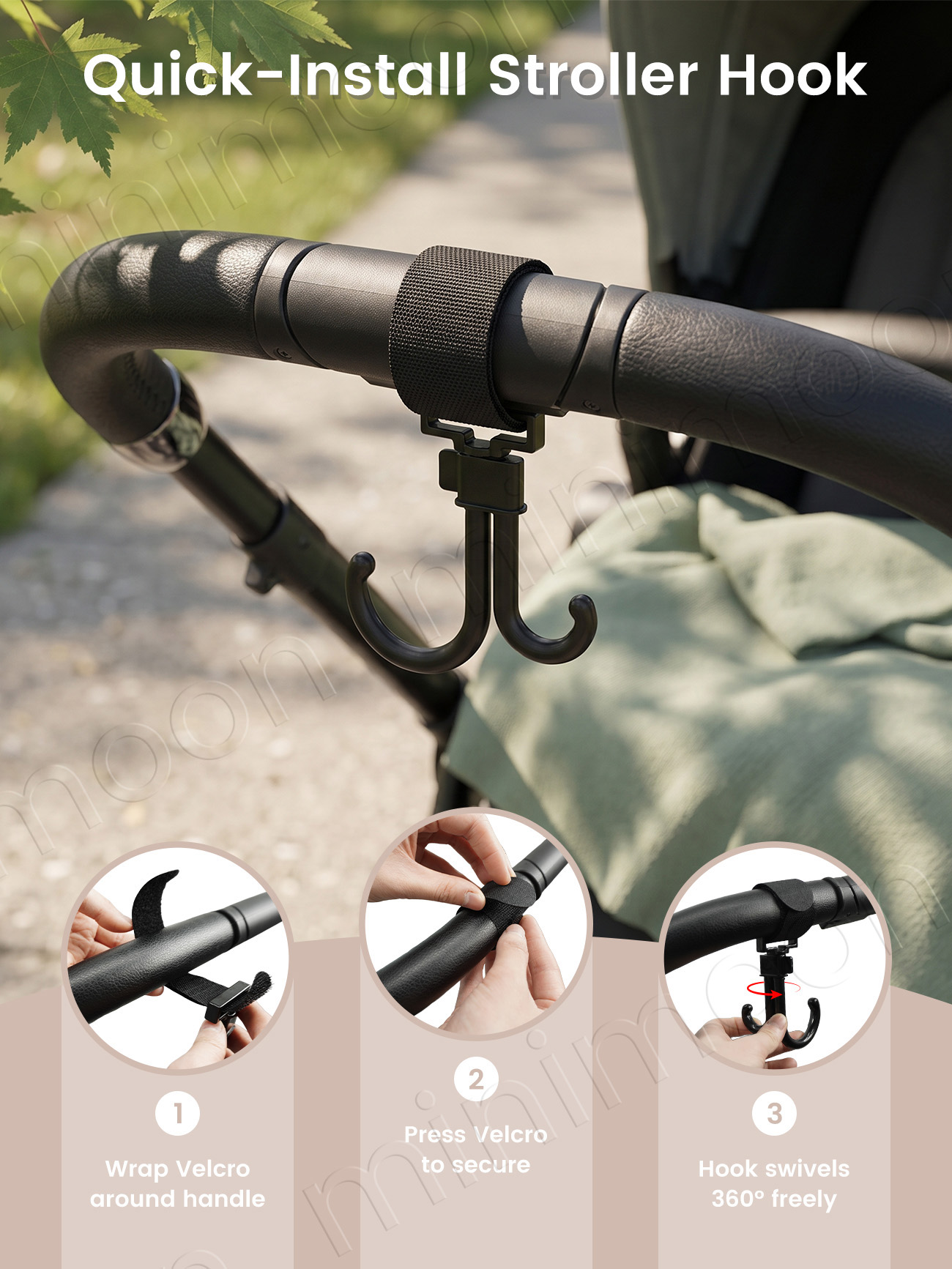 360° Rotatable Baby Stroller H - Travel Accessories Baby recension och pris