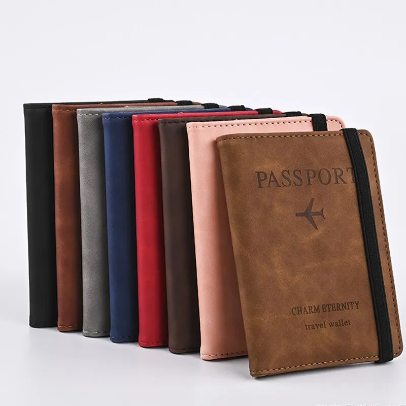 Men PU Leather Wallet Travel P - Travel Accessories Wallet recension och pris